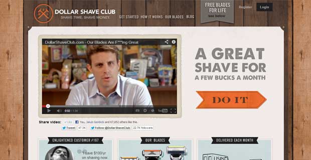 dollar-shave-club-landing-page