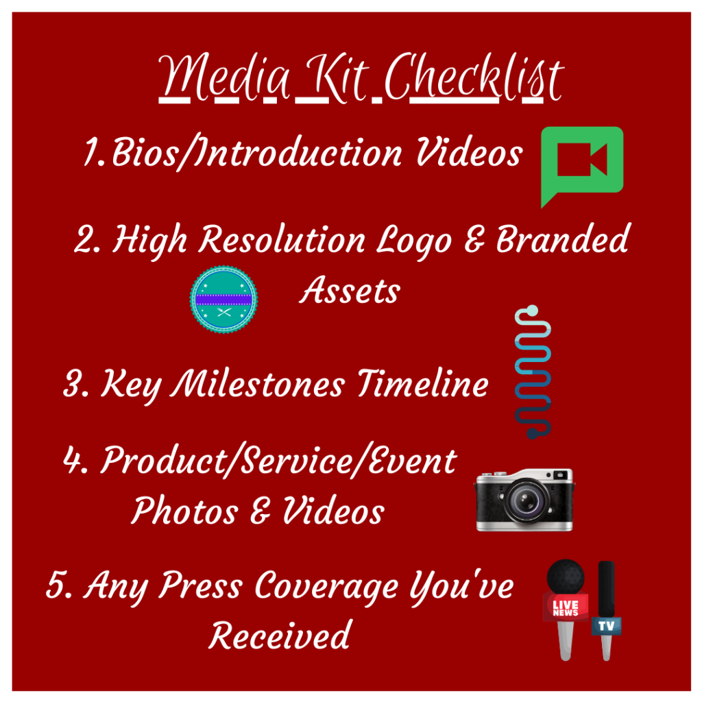Media Kit Checklist